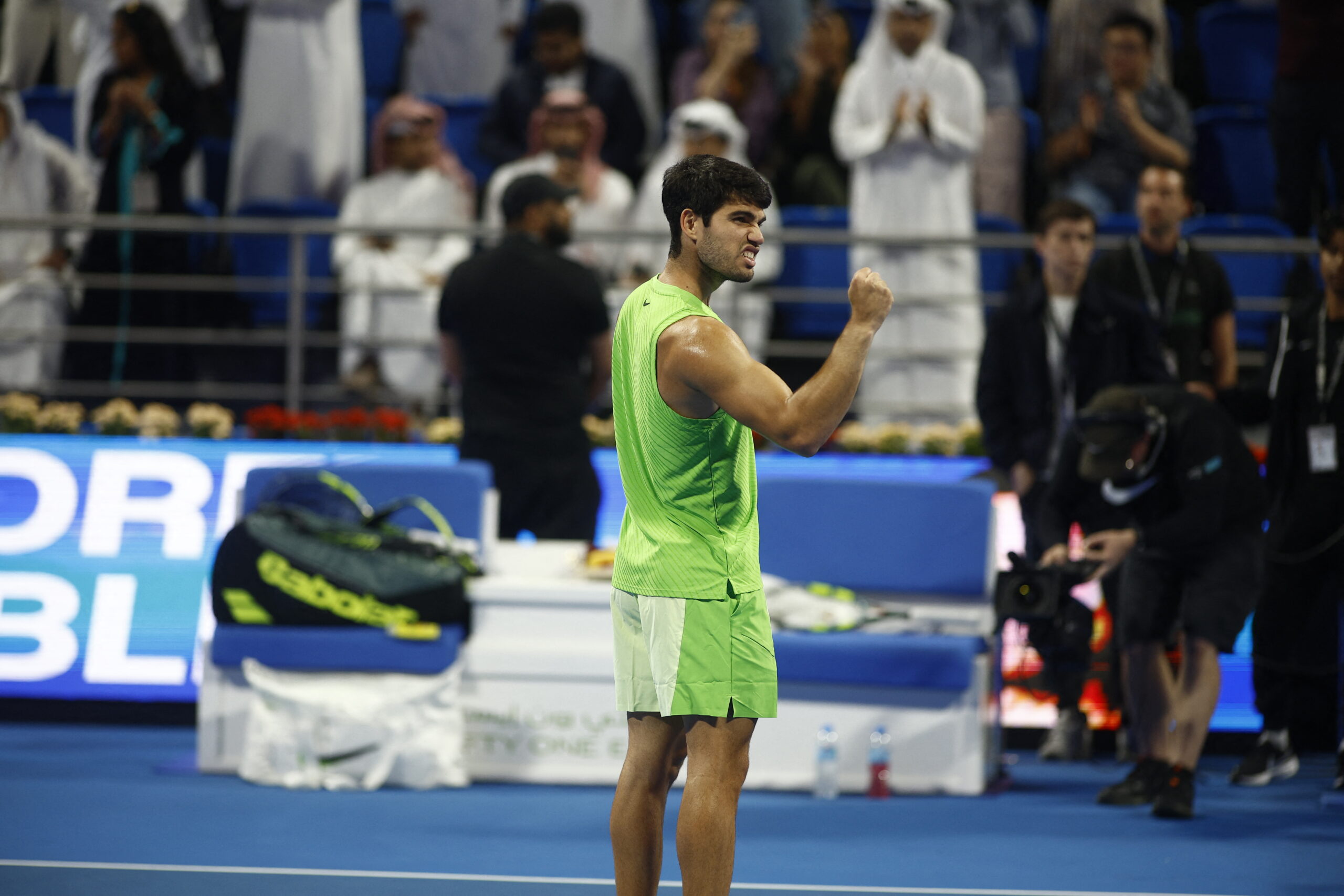 Alcaraz derrota a Rublev y se mete en la final en Doha
