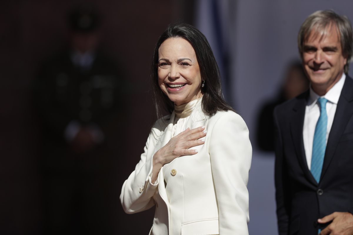 María Corina Machado: “En Venezuela los jueces son presos políticos”