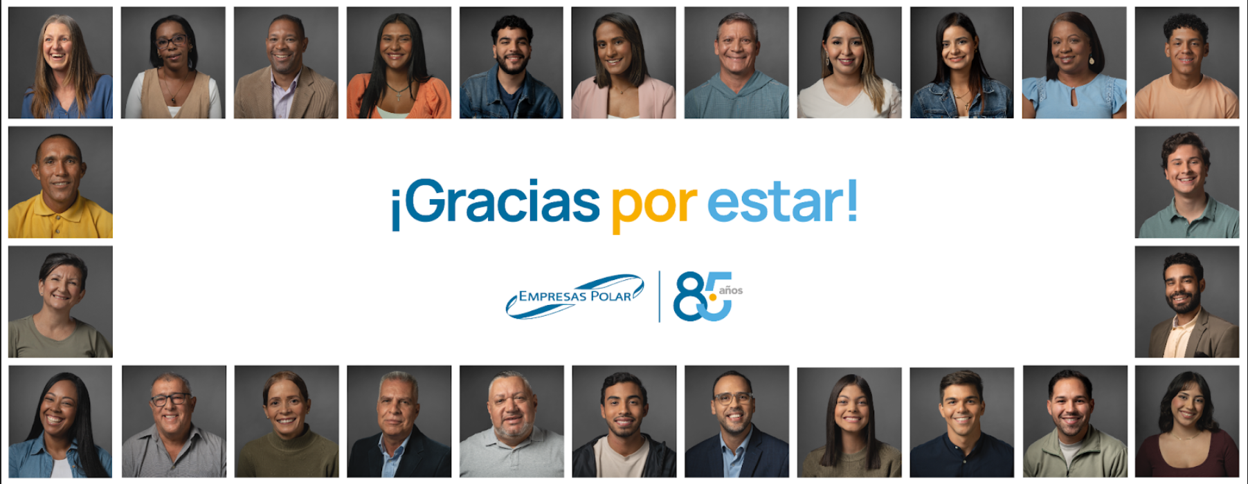 Empresas Polar celebra 85 años con un homenaje de agradecimiento a la gente