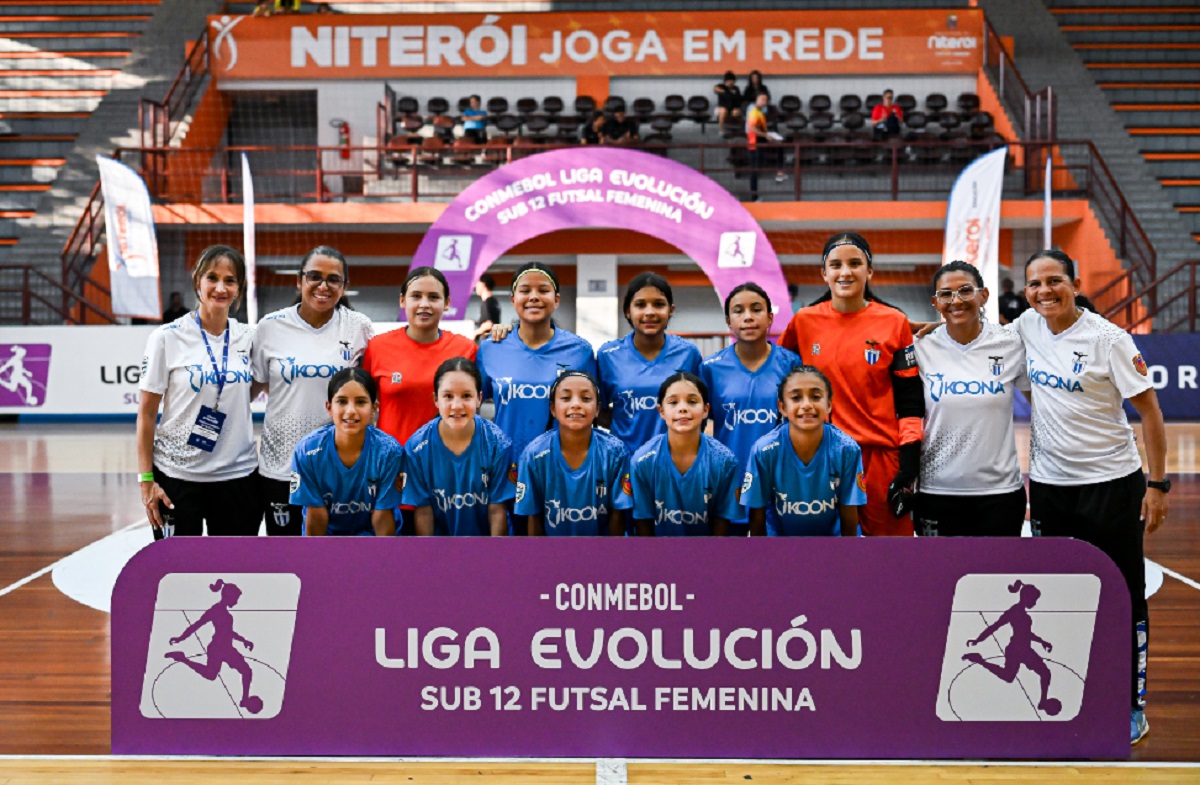 Venezuela comienza con victoria en la Liga Evolución Sub 12 Futsal Femenina