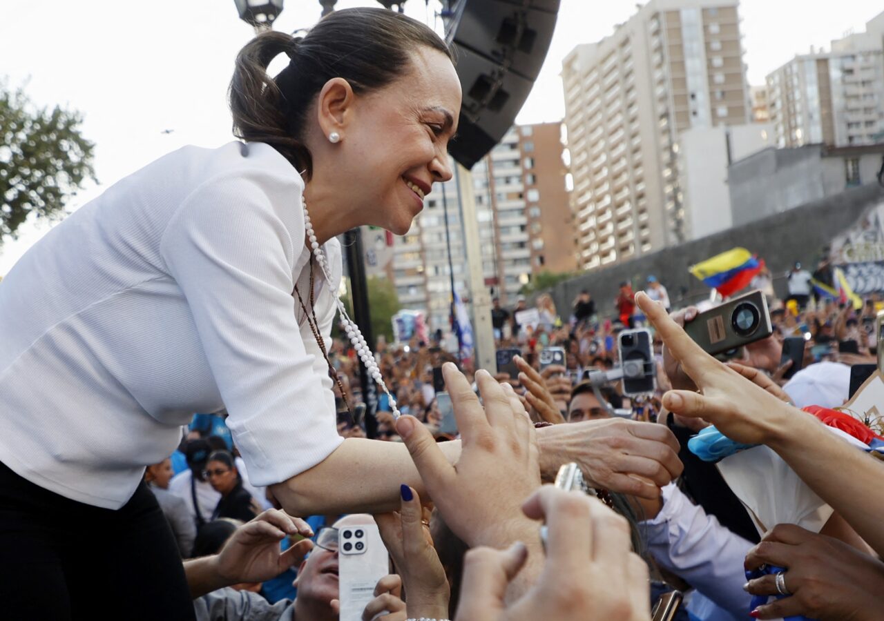 María Corina Machado se mantiene como la líder de la oposición en Venezuela