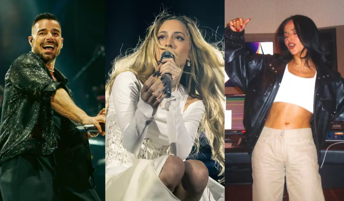 Ricky Martin, Tini, Los Ángeles Azules y Becky G encabezan los estrenos de música latina