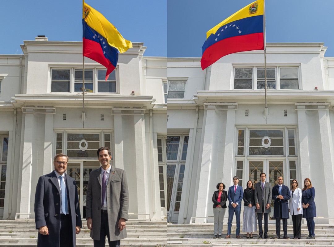 Misión diplomática de Delcy Rodríguez anunció la recuperación de la embajada de Venezuela en EE UU