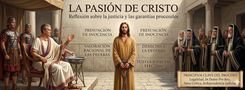 La Pasión de Cristo: reflexión sobre la justicia y las garantías procesales