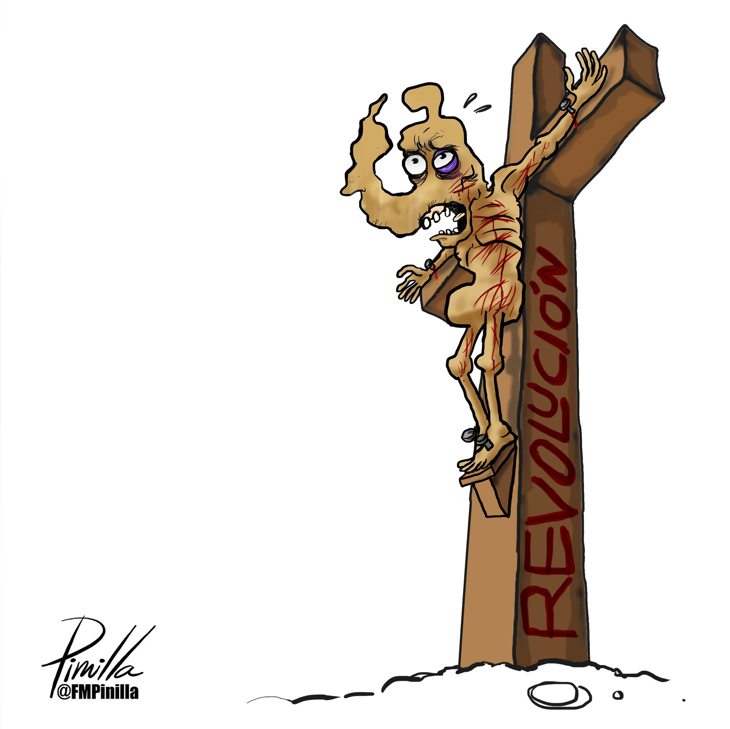 Pinilla: Eterna crucifixión