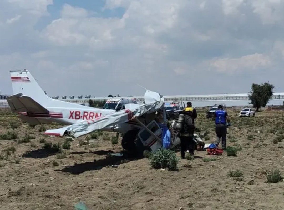Accidente de avioneta en México dejó cuatro personas fallecidas