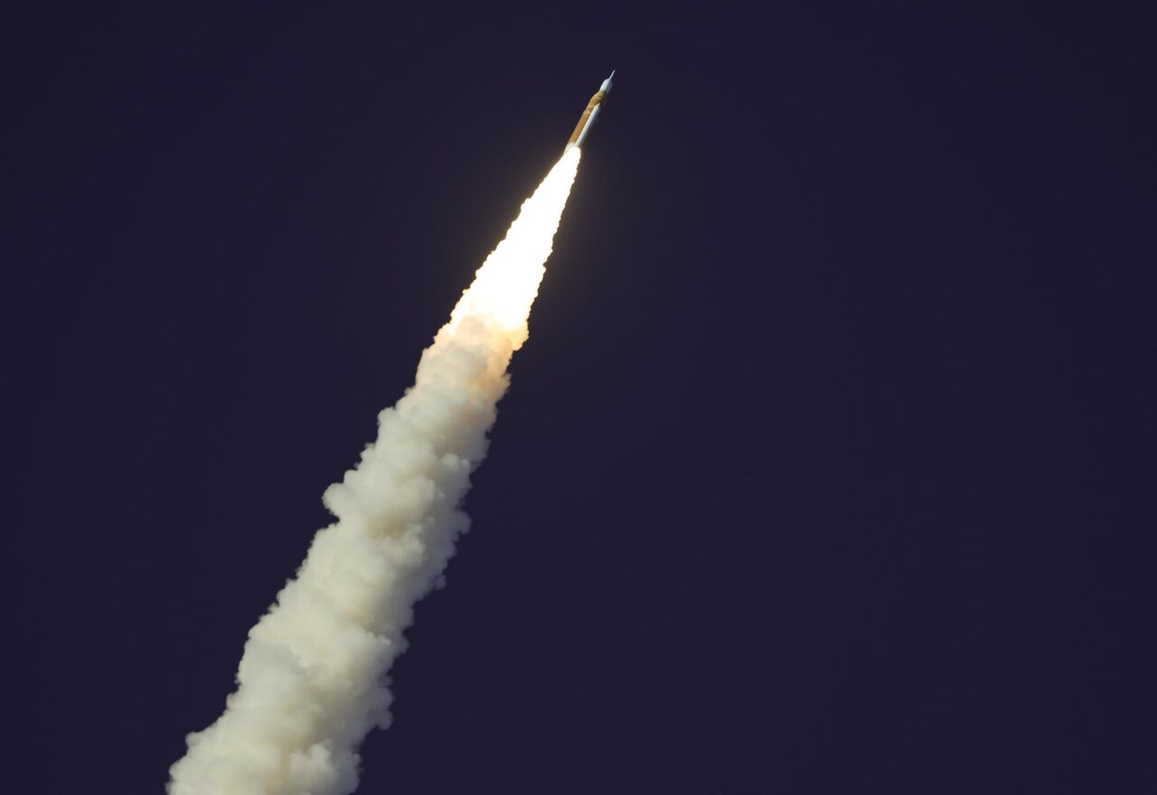 Artemis II mission launch at Kennedy Space Center