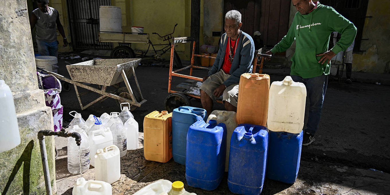 Cuba en caída libre