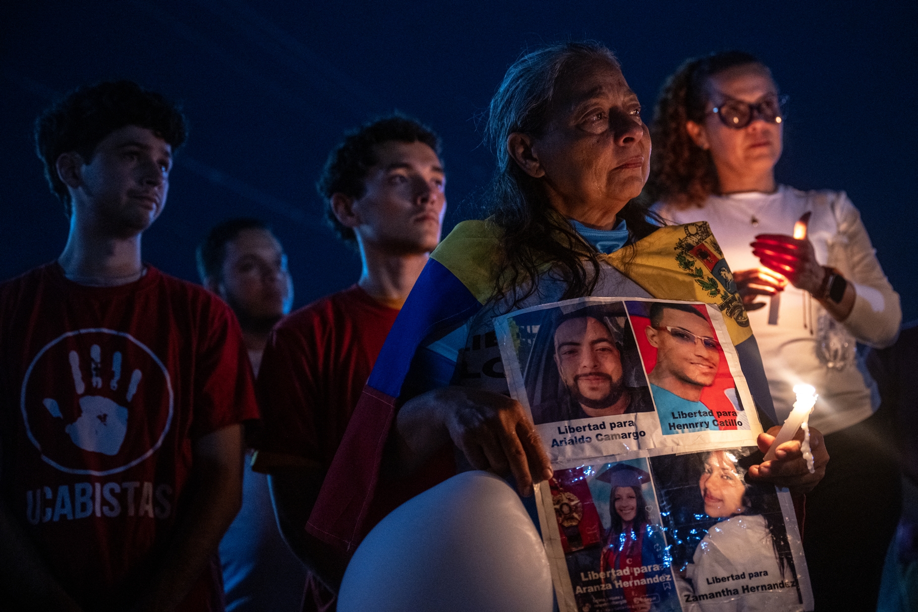 Familias cumplen 90 días de vigilia clamando por la liberación de presos políticos en Venezuela