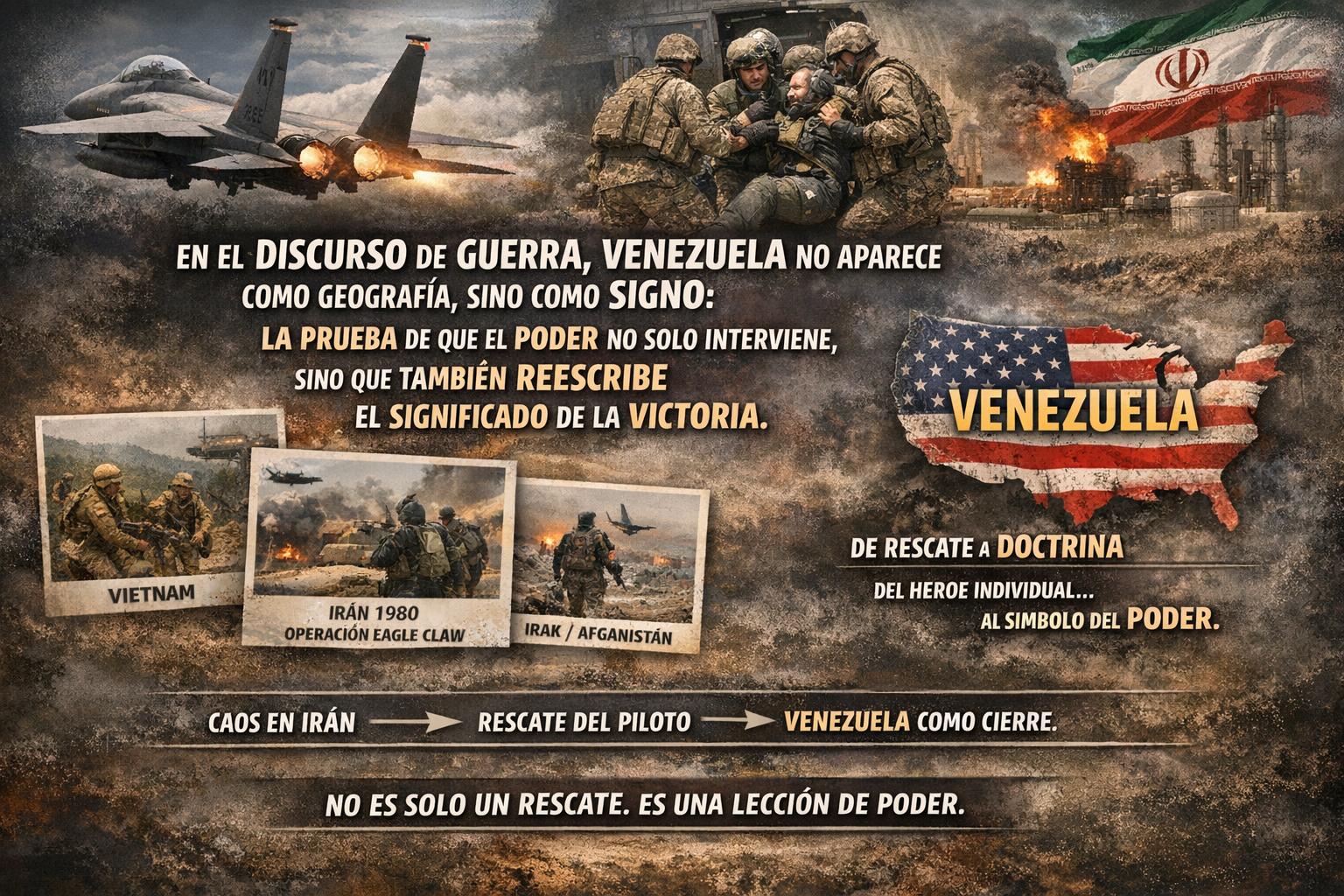 Venezuela como signo en el discurso de Trump