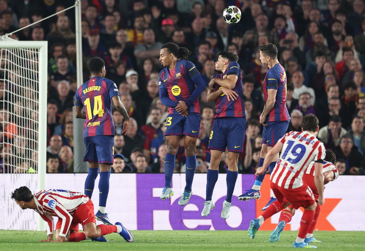 Barcelona quedó con 10 y cayó ante el Atlético en los cuartos de final ...