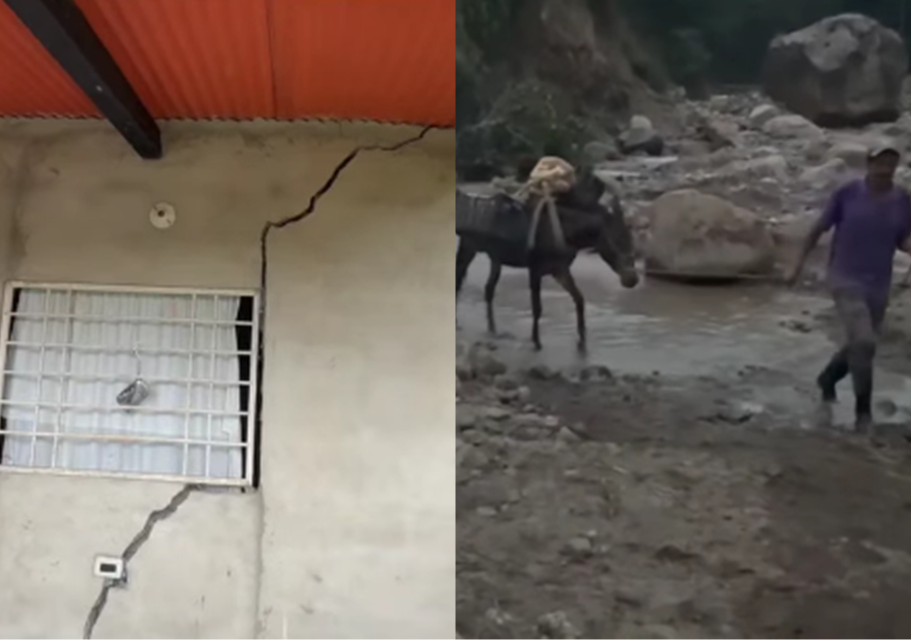 Más de 200 familias aisladas y viviendas en riesgo por lluvias en municipio de Táchira