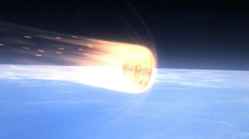 Montados en una bola de fuego: cómo regresará a la Tierra este viernes la tripulación de la histórica misión Artemis II a la Luna