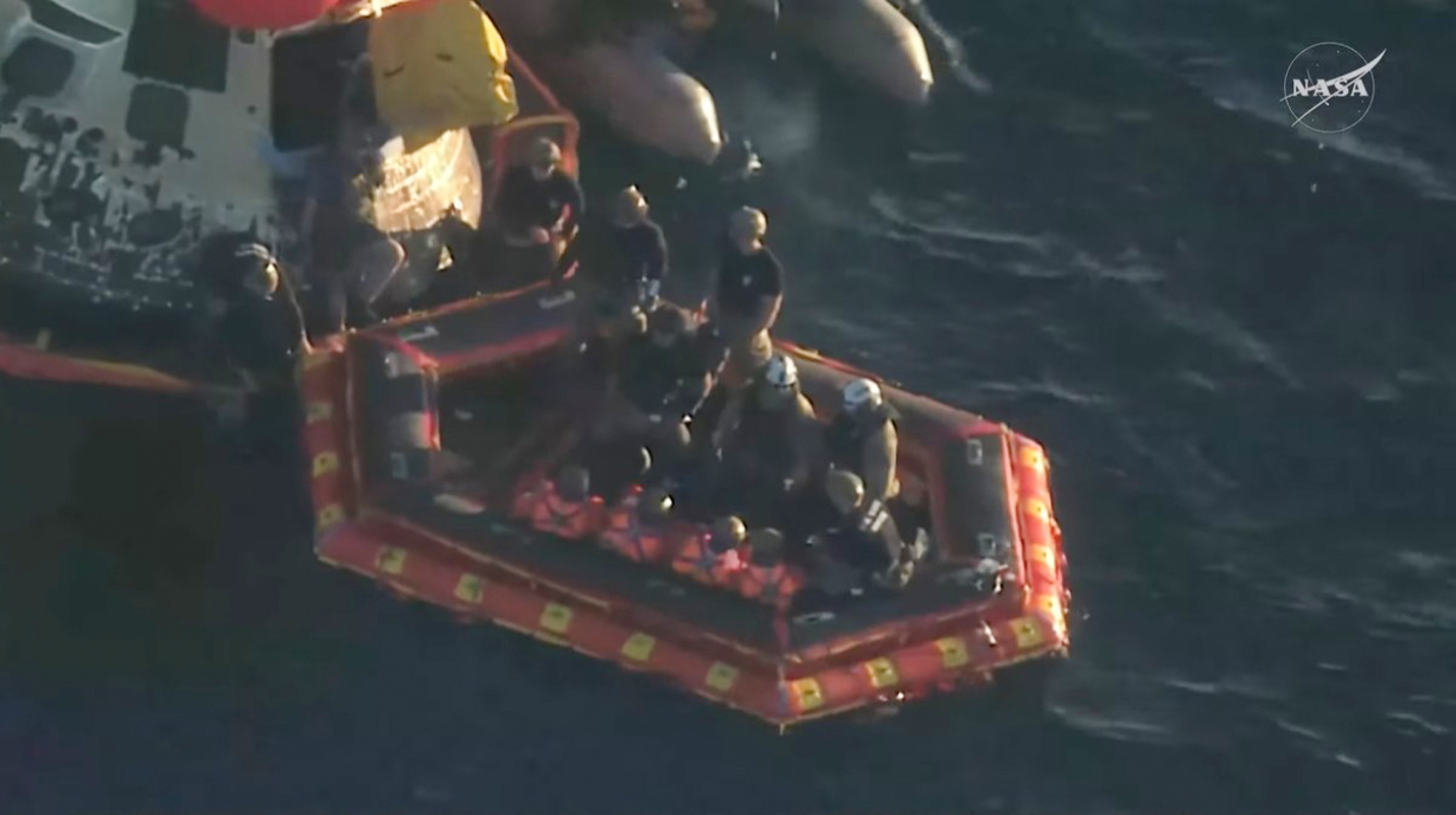 ¡Bienvenidos a casa, Reid, Victor, Christina y Jeremy!