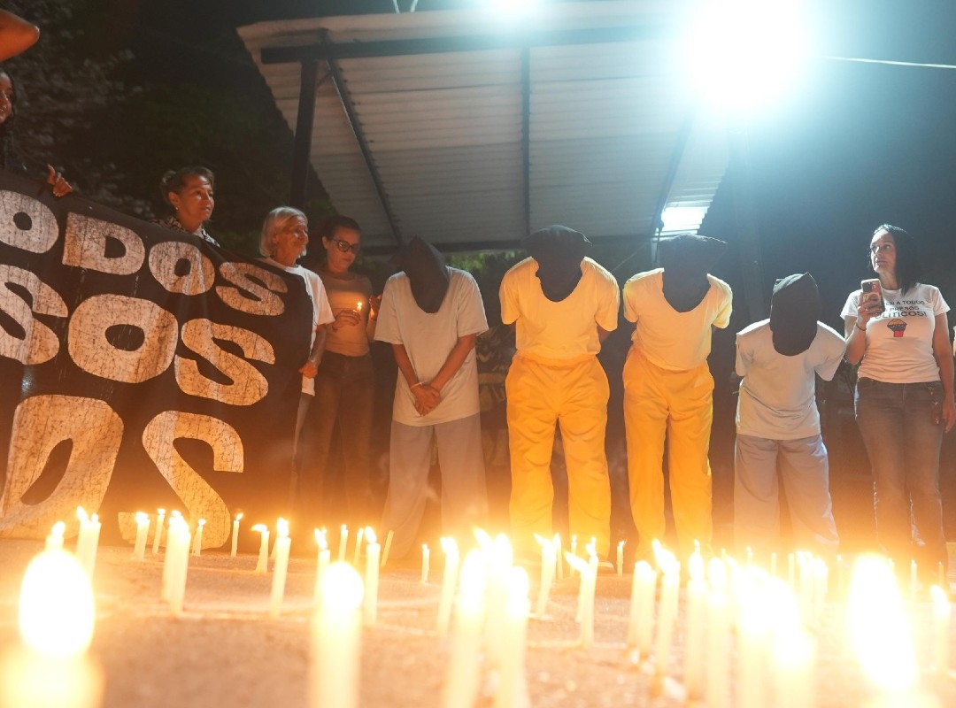 Realizaron vigilia especial en solidaridad con los presos políticos en El Rodeo I