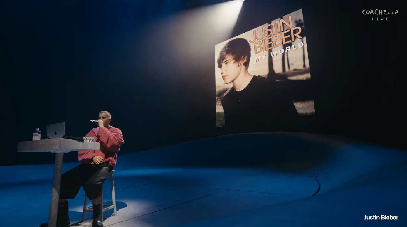 Justin Bieber regresó a Coachella con un show nostálgico de su carrera
