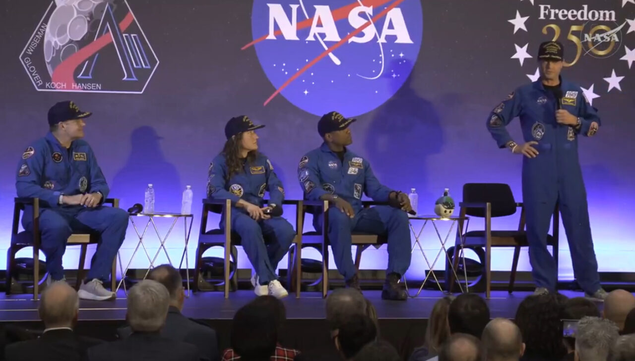 Artemis II astronauts highlight their unity and appreciation for Earth amidst applause