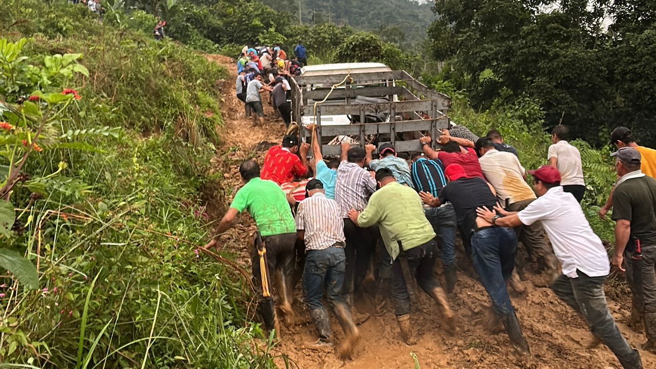 Testimonios luego de las lluvias en Mata de Guineo, Táchira