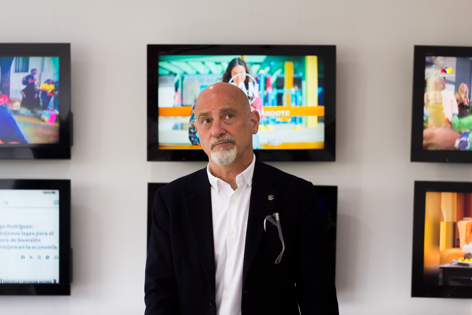 Andrés Barda aseguró que en Venevisión le darán espacio a todas las voces. Foto: Ezequiel Carías/ El Nacional