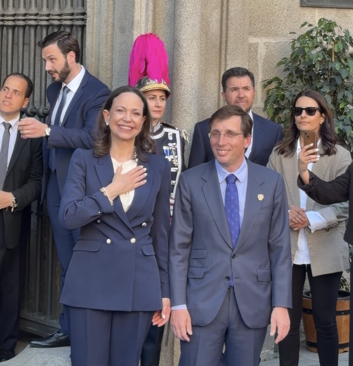 Madrid entrega la Llave de Oro de la ciudad a María Corina Machado