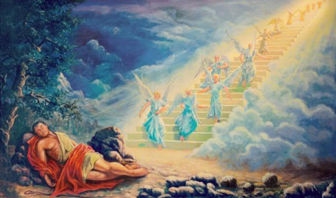 Obreros de Hiram Abiff: El sueño de Jacob y la escalera