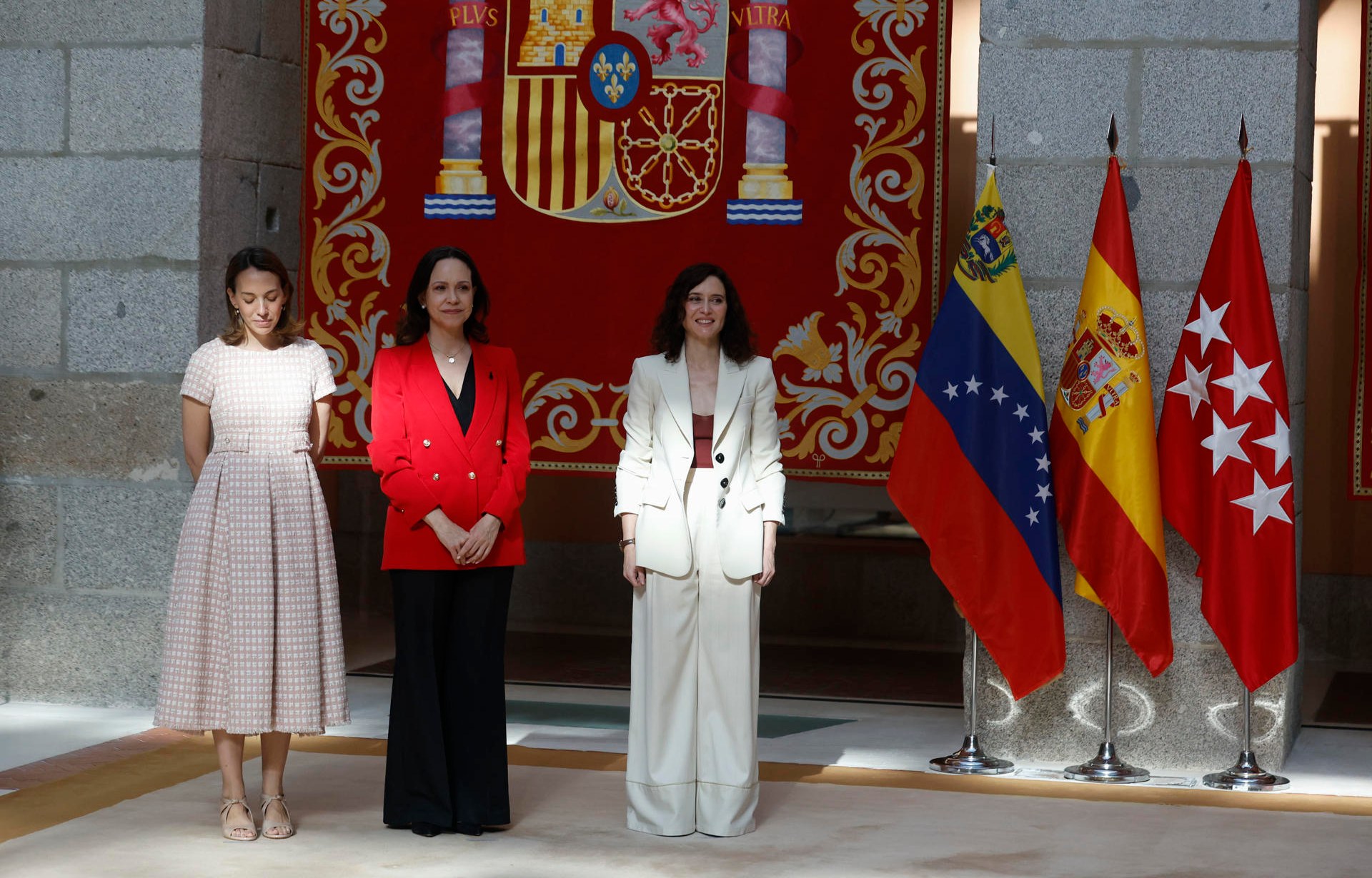 María Corina Machado recibe la Medalla de Oro de Madrid: 