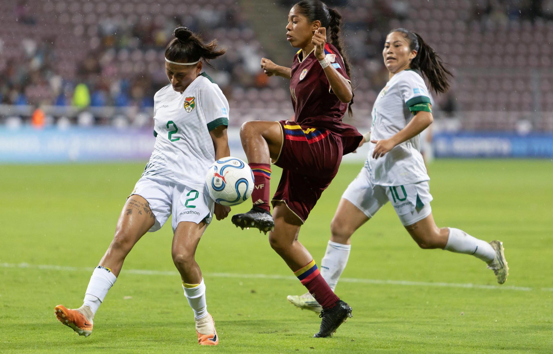 Venezuela goleó 8-0 a Bolivia en la Liga de Naciones Femenina