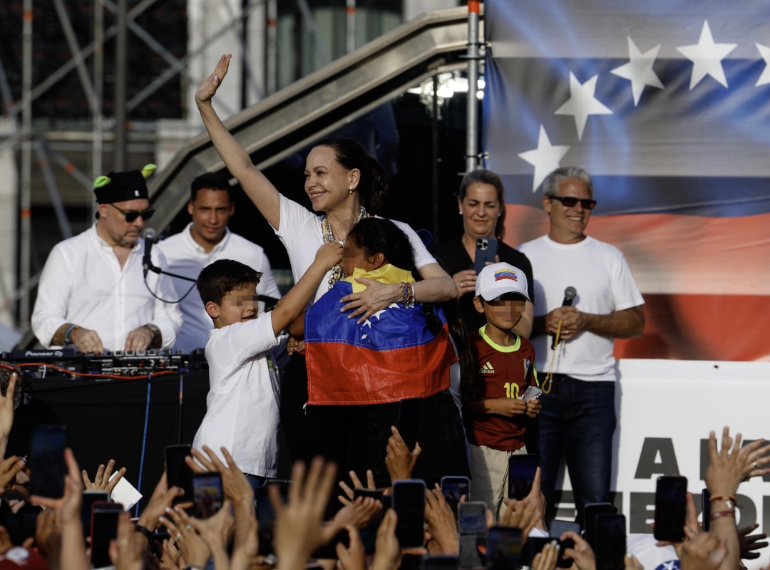 prensa española María Corina Machado