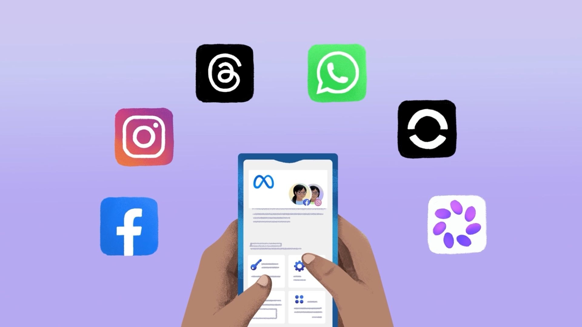 Meta simplificó su centro de cuentas para que los padres puedan revisar las conversaciones de sus hijos con IA