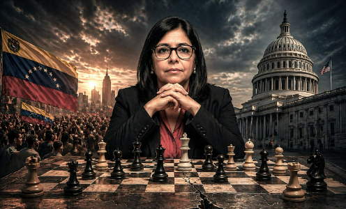 Tableros y escenarios que Delcy Rodríguez afrontará