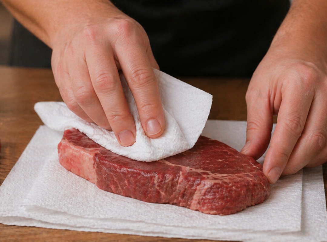 Por qué se debe secar la carne antes de cocinarla y cuáles son las ventajas de este sencillo truco
