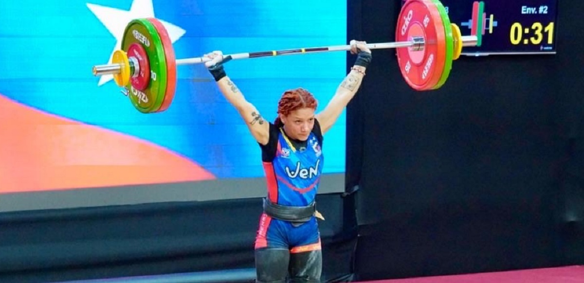 Venezuela gana nueve medallas en levantamiento de pesas