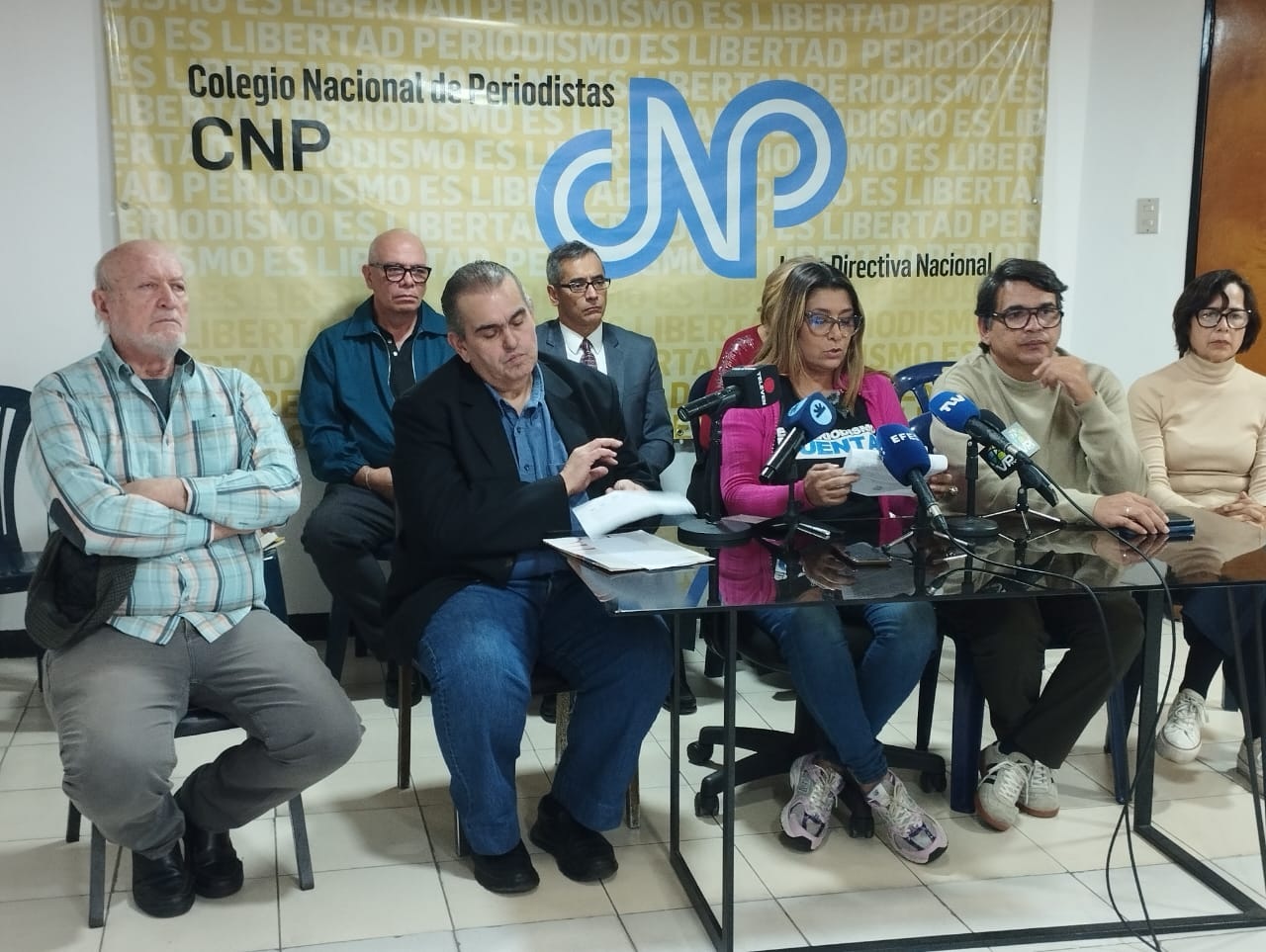 CNP exige el cese de la censura y la liberación de trabajadores de la prensa en Venezuela