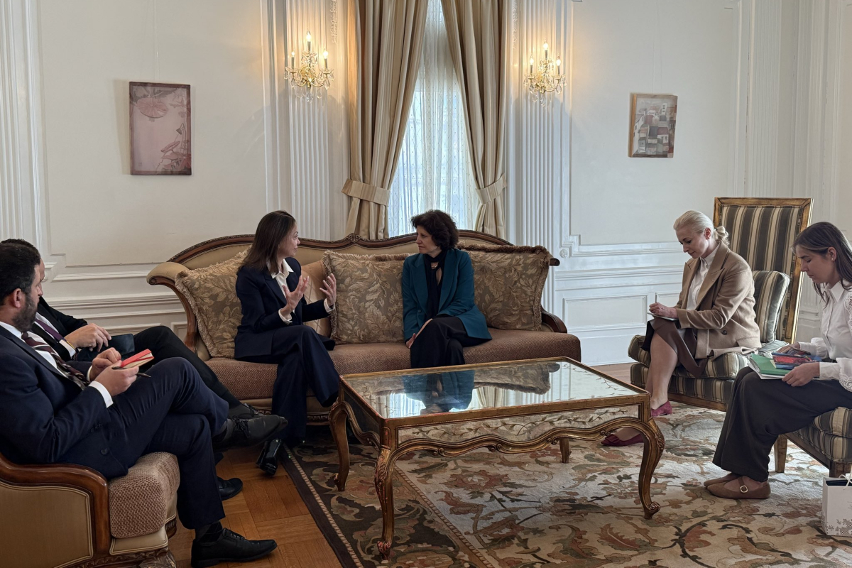 María Corina Machado se reúne en Washington con viceministra de Exteriores de Lituania