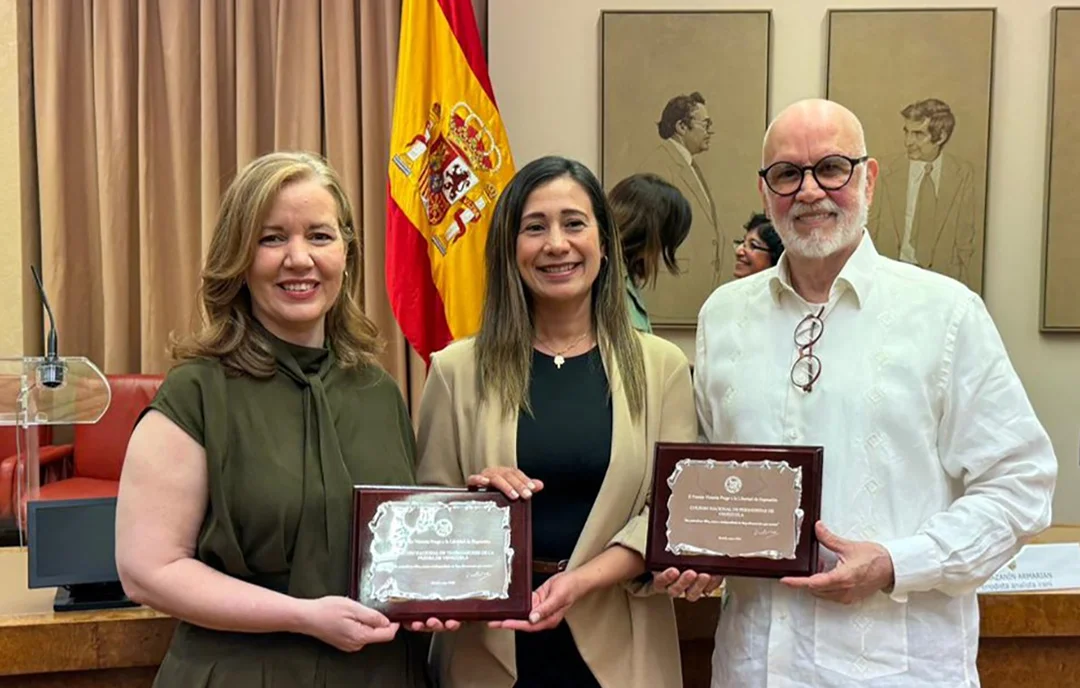 SNTP recibe en Madrid el Premio Victoria Prego a la Libertad de Expresión