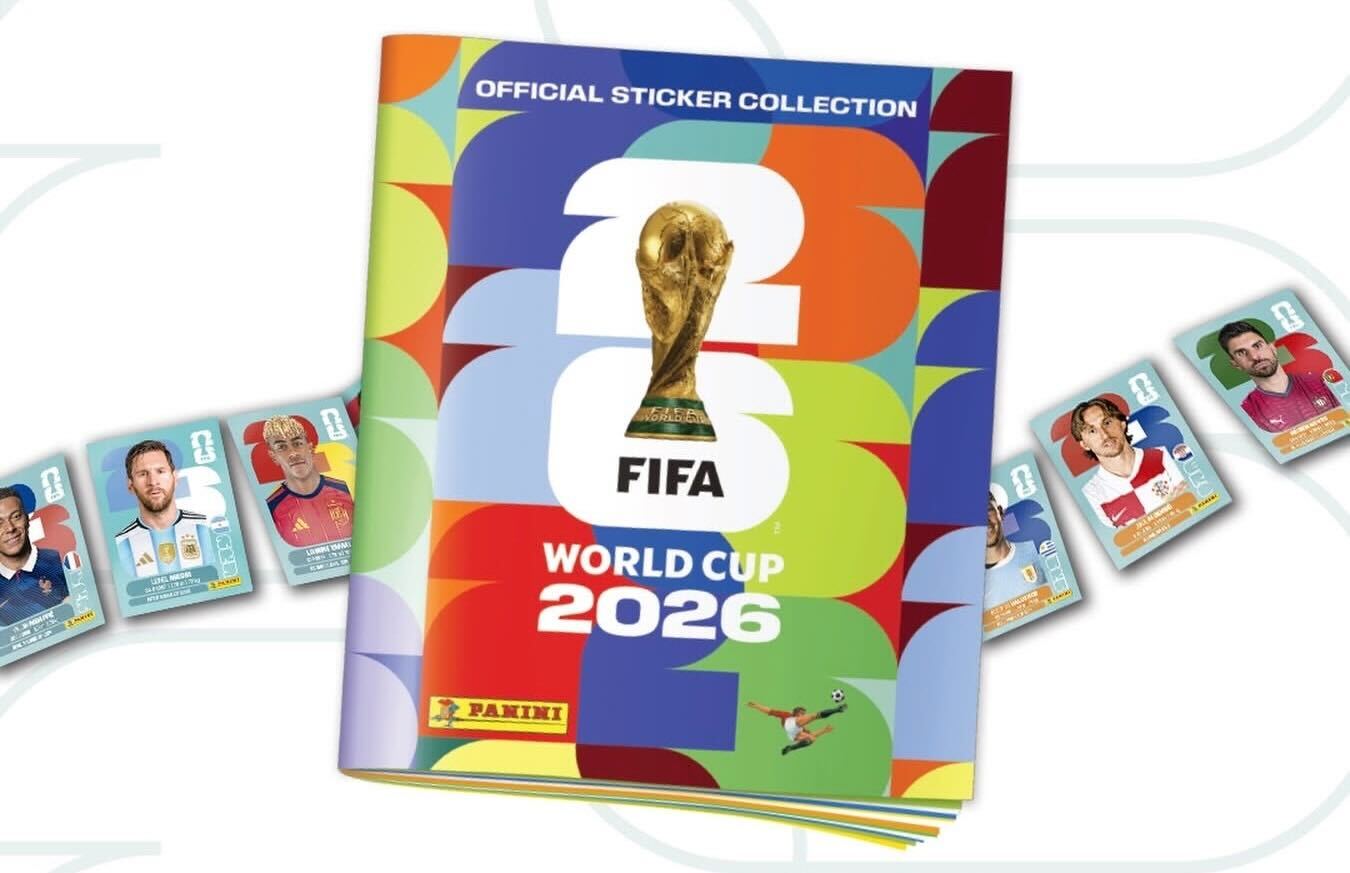 La fiebre por los álbumes Panini comienza en Colombia antes del Mundial
