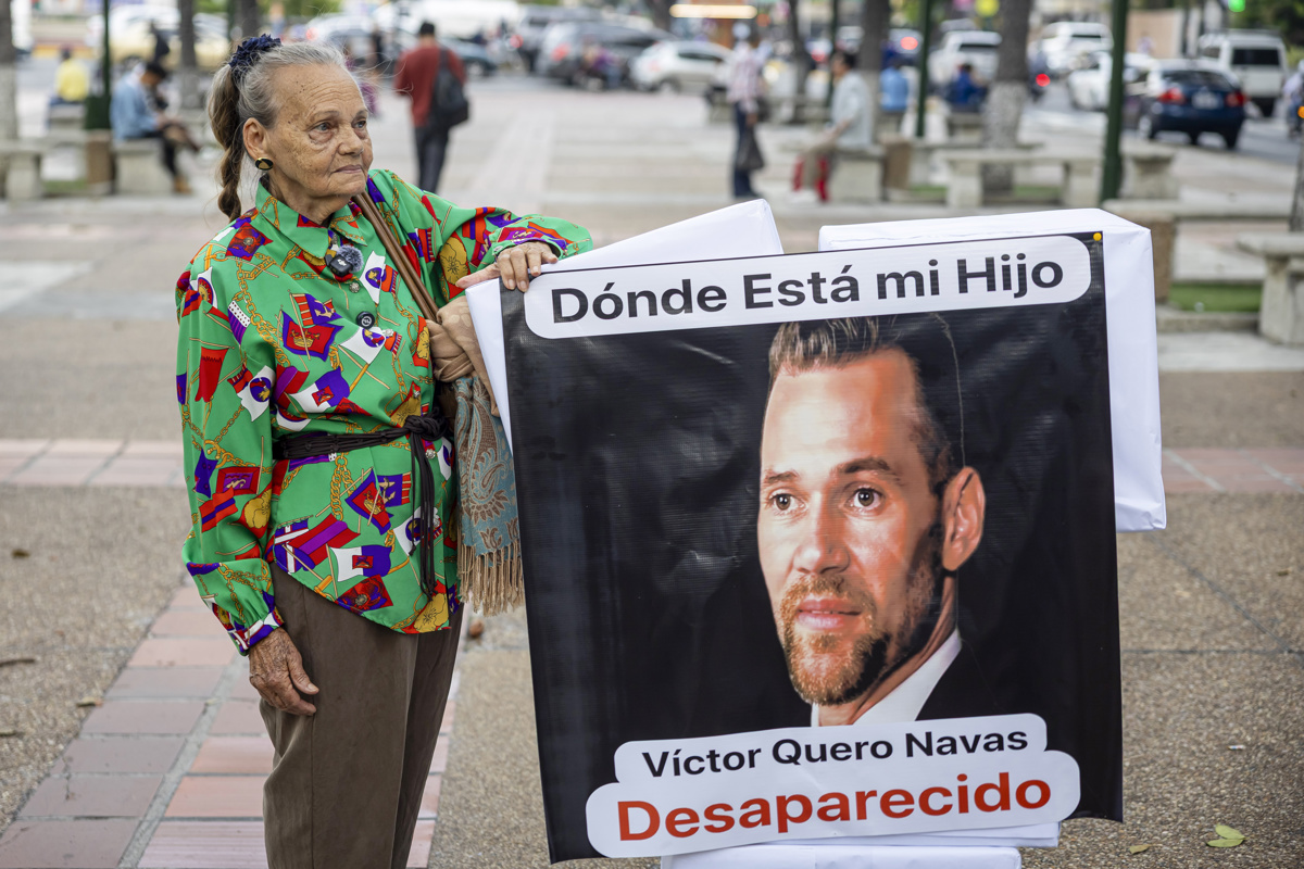 Carmen Teresa Navas exige respuesta sobre el paradero de su hijo