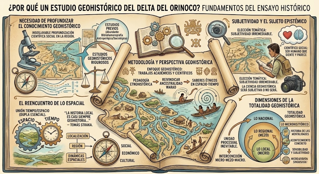 ¿Por qué un estudio geohistórico del Delta del Orinoco?
