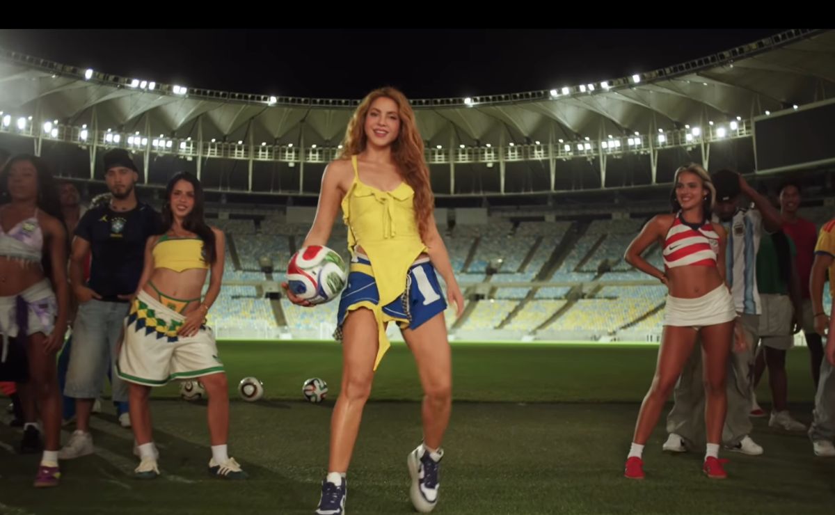 Una canción de Shakira vuelve a ser himno del Mundial
