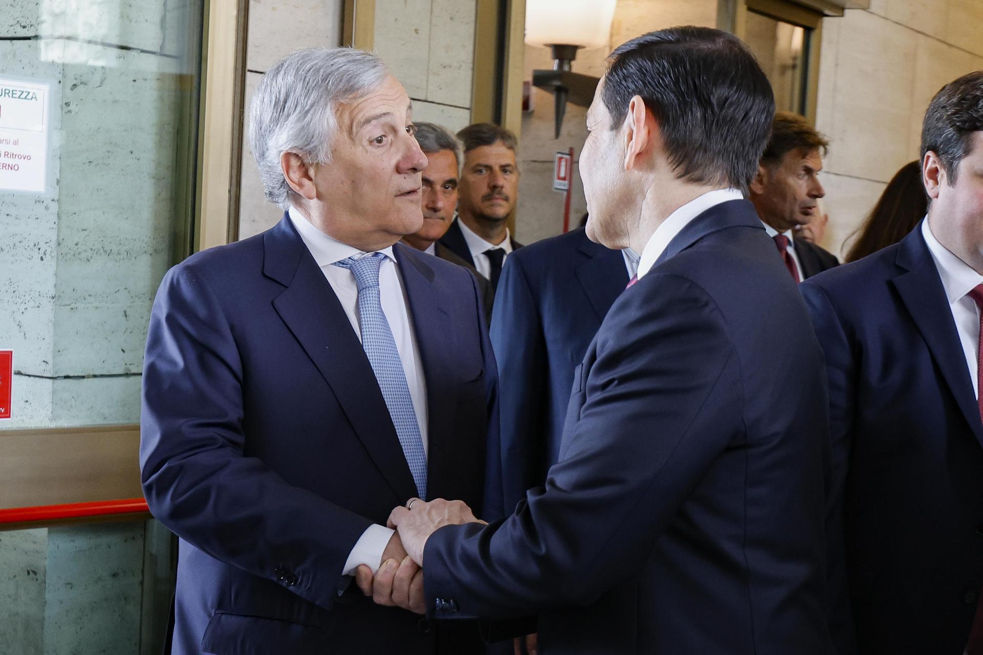 Italia a Marco Rubio tras desavenencias con Trump: 