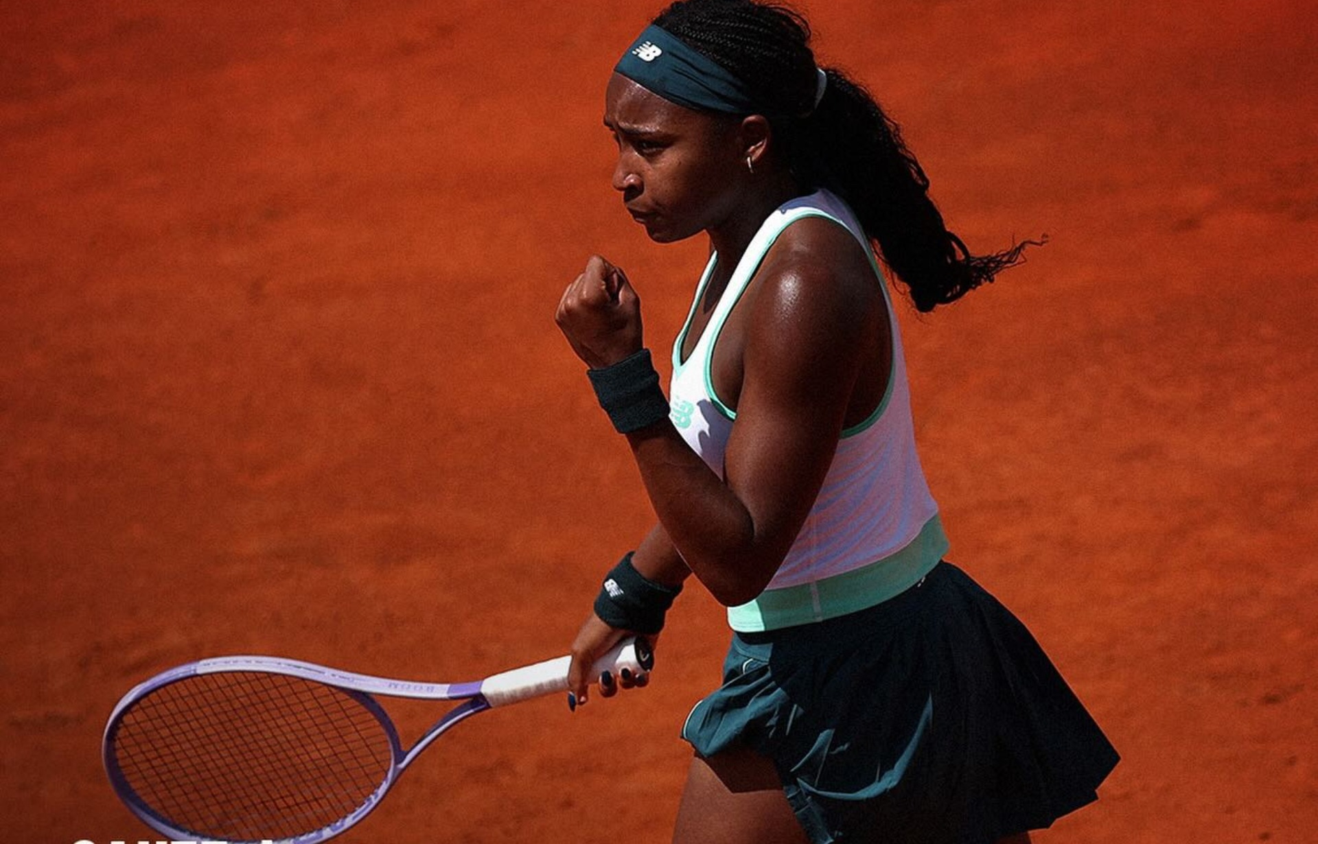 Masters 1000 de Roma: Coco Gauff acaba con el sueño de la argentina Solana Sierra 