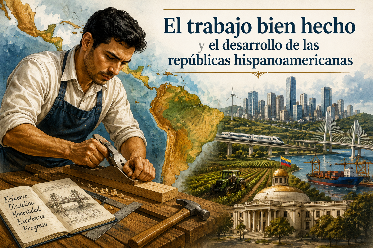 El trabajo bien hecho y el desarrollo de las repúblicas hispanoamericanas