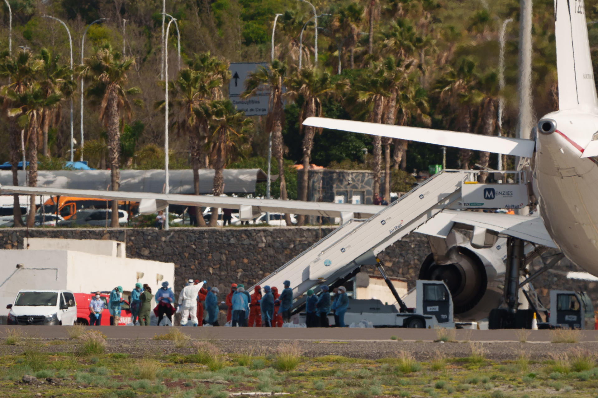 Evacuación del crucero MV Hondius: continúa traslado de pasajeros al aeropuerto