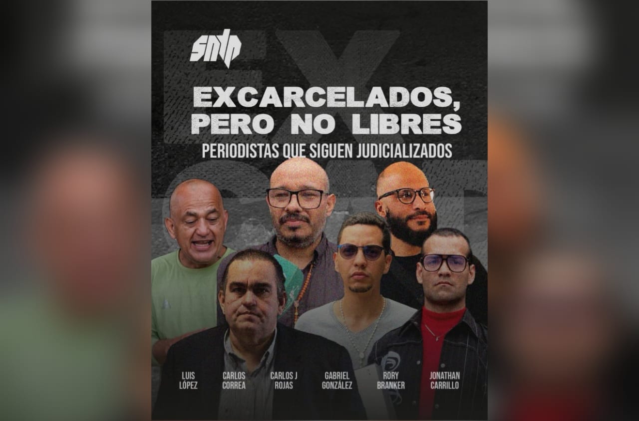 SNTP alerta que seis periodistas excarcelados continúan bajo presión judicial