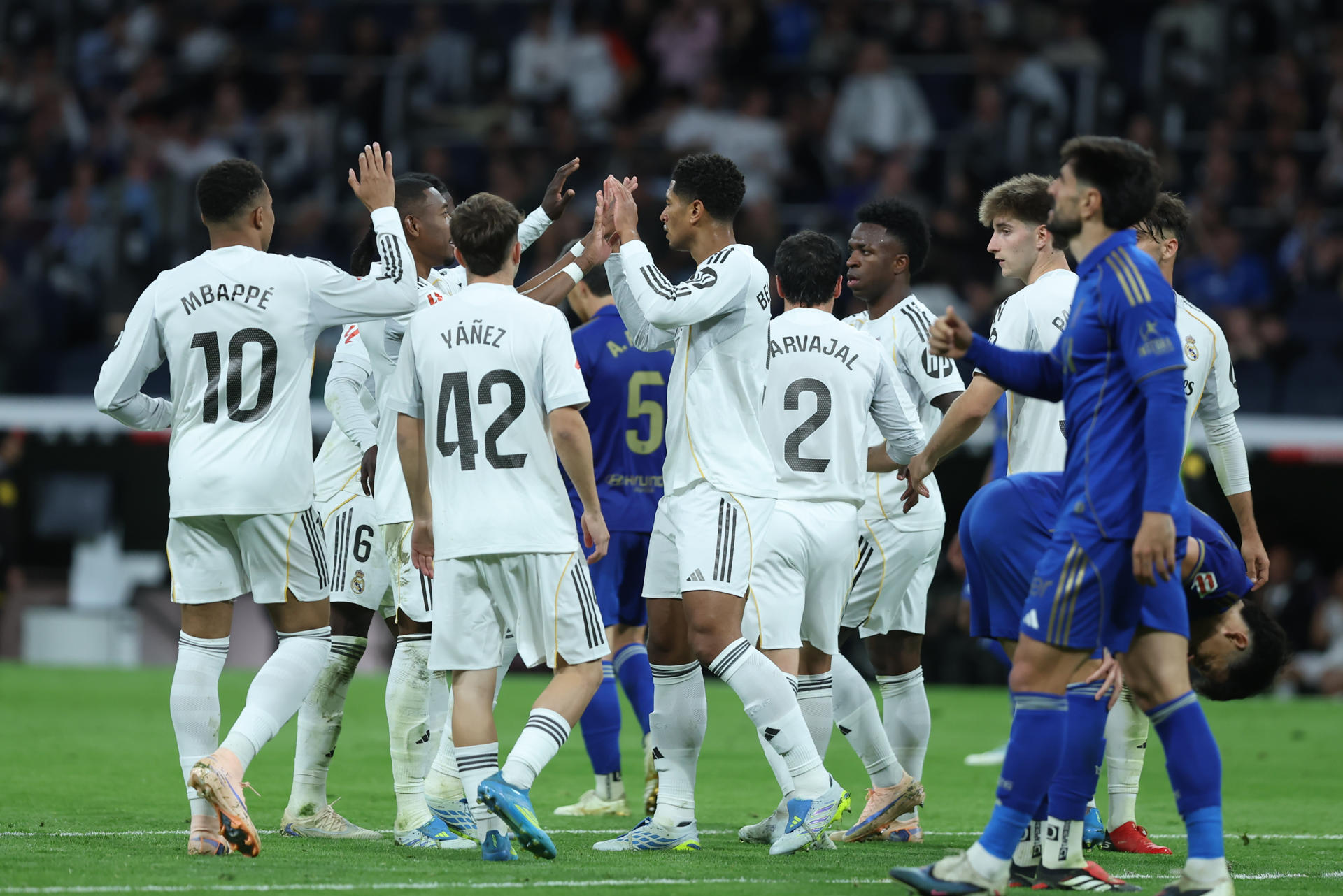 Un Real Madrid sin nada en juego vence en casa al Oviedo
