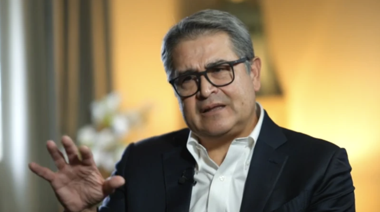 El expresidente de Honduras, Juan Orlando Hernández.

