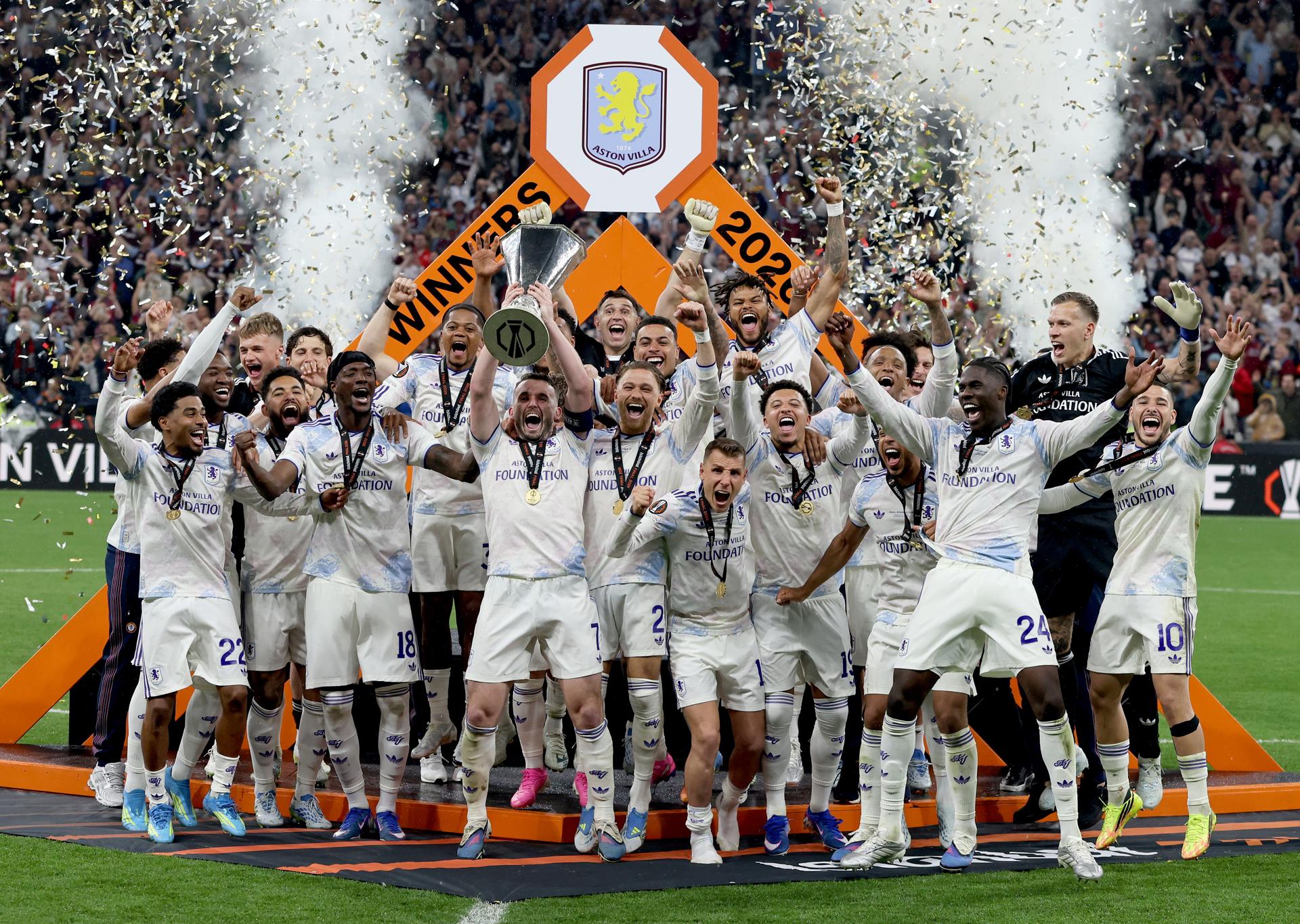 Aston Villa alcanza la gloria al coronarse en la Europa League