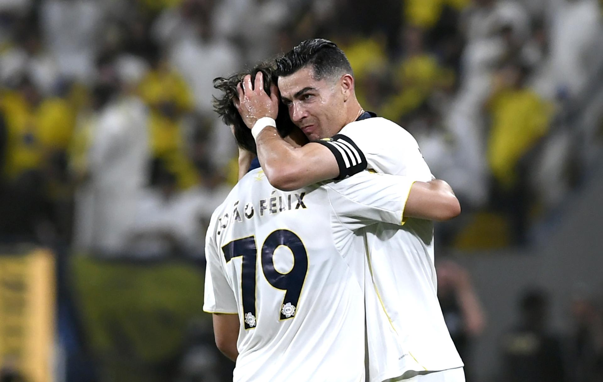 Cristiano Ronaldo marca dos goles y levanta su primera liga con Al Nassr