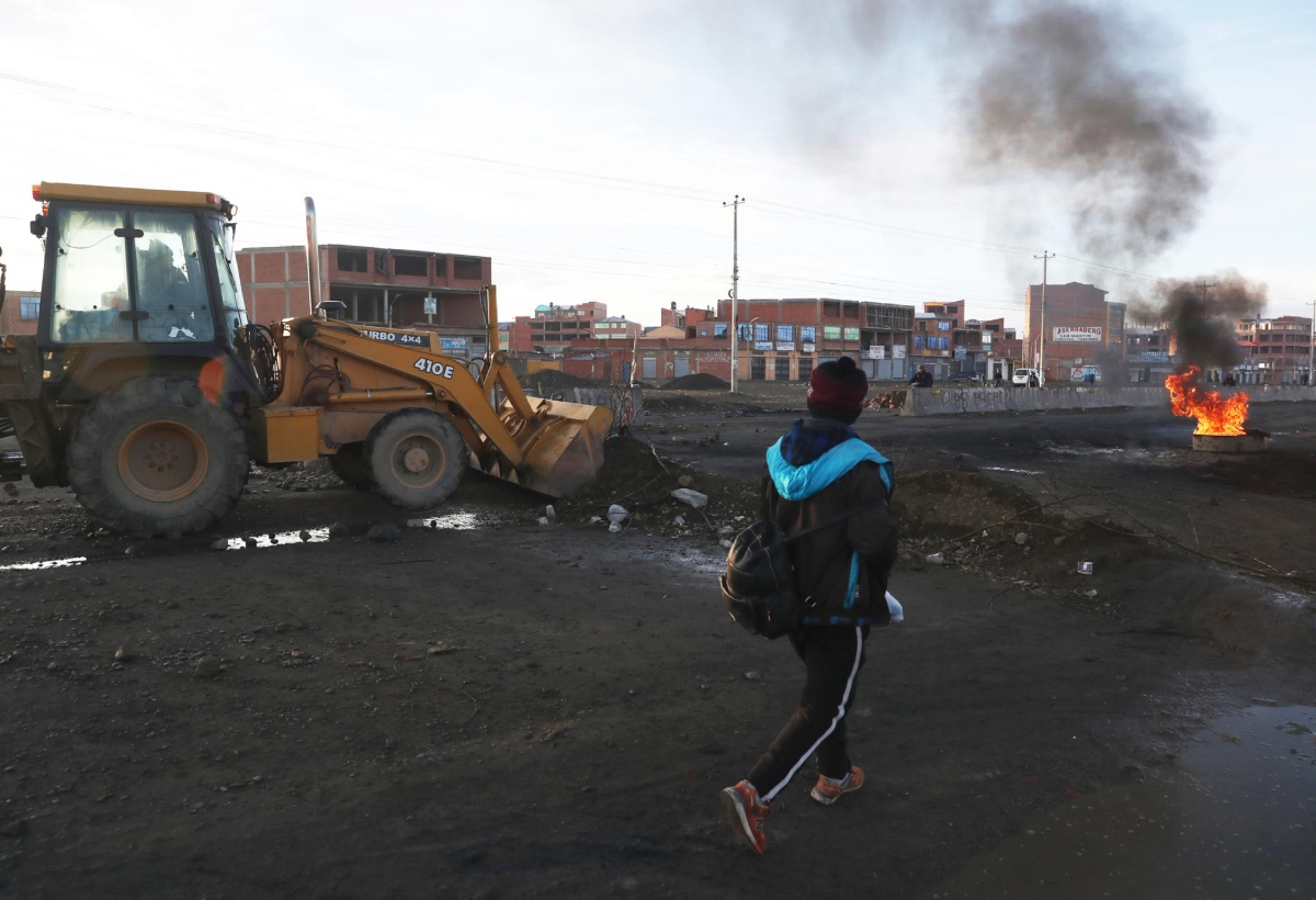 Más de 250 migrantes venezolanos y colombianos se encuentran varados por protestas en Bolivia