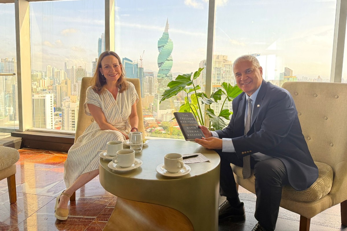 “Restituiremos la amistad”: María Corina Machado tras su encuentro con embajador de Israel en Panamá